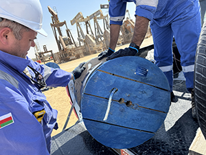 Field deployment supported by the ThermoSonic development team